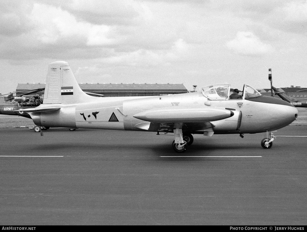 Aircraft Photo of 603 | Hunting Percival P.84 Jet Provost T52 | Iraq - Air Force | AirHistory.net #96551