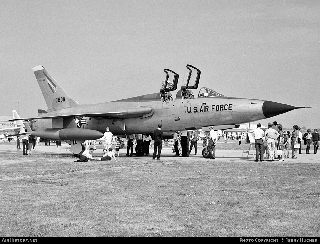 Aircraft Photo of 63-8311 / 38311 | Republic F-105F Thunderchief | USA - Air Force | AirHistory.net #96555