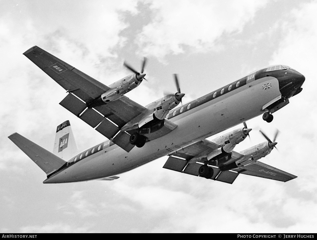 Aircraft Photo of G-APEL | Vickers 953 Vanguard | BEA - British European Airways | AirHistory.net #96564