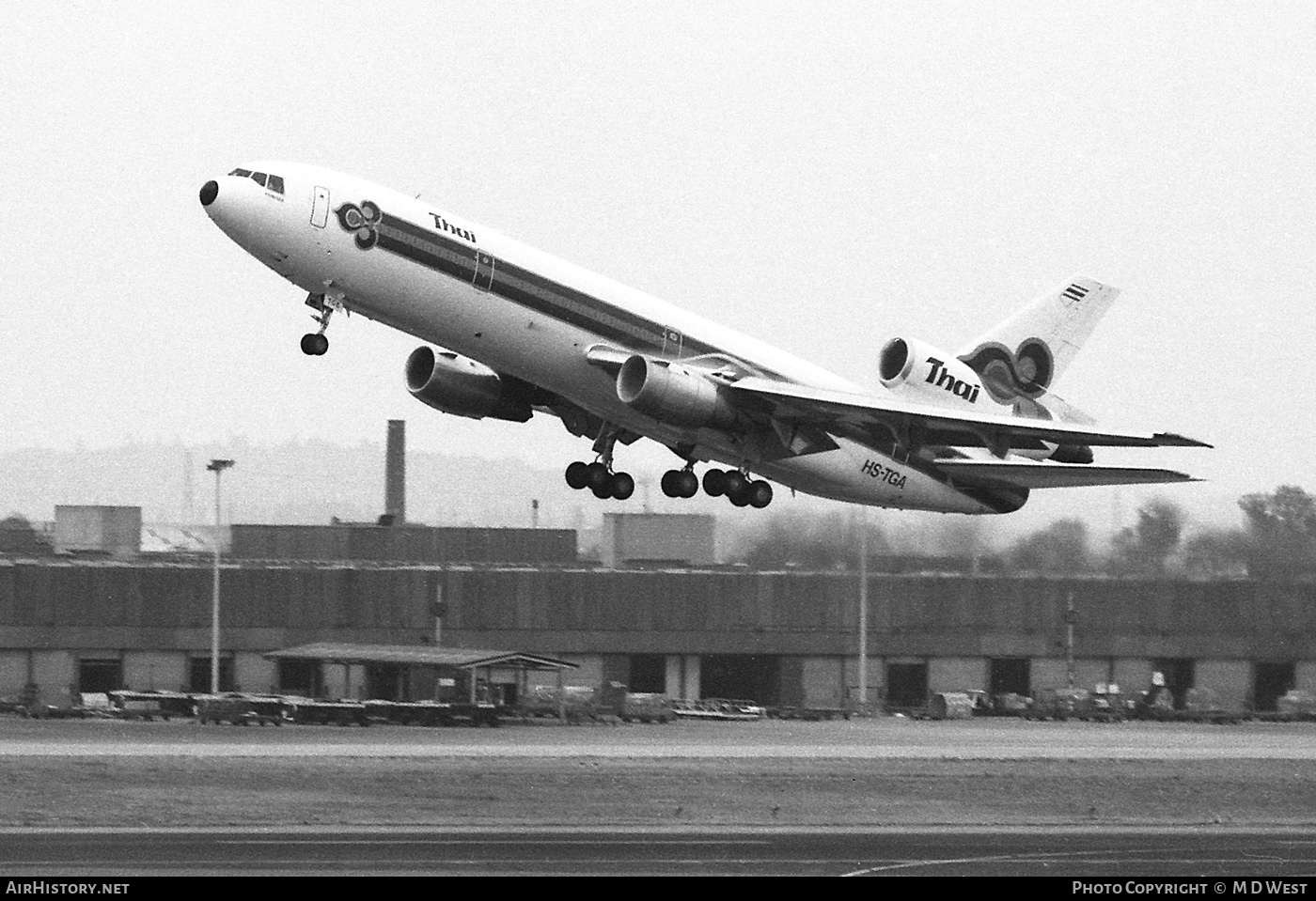 Aircraft Photo of HS-TGA | McDonnell Douglas DC-10-30 | Thai Airways International | AirHistory.net #96578