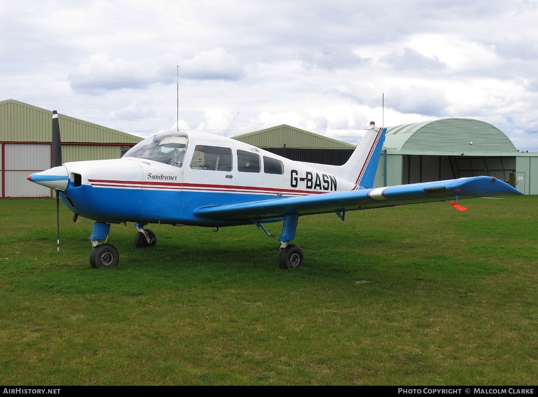 Aircraft Photo of G-BASN | Beech C23 Sundowner 180 | AirHistory.net #96587