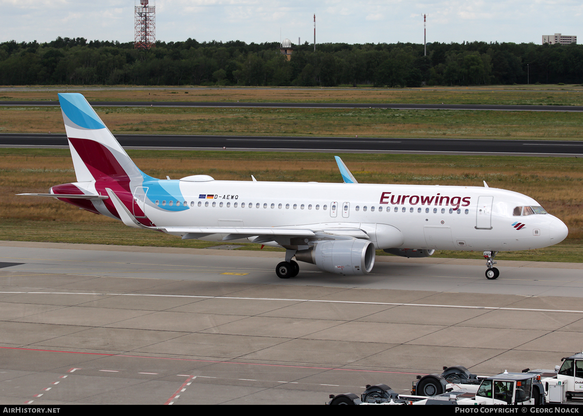 Aircraft Photo of D-AEWQ | Airbus A320-214 | Eurowings | AirHistory.net #96589
