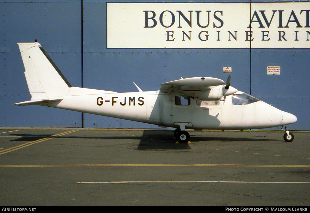 Aircraft Photo of G-FJMS | Partenavia P-68B Victor | AirHistory.net #96595