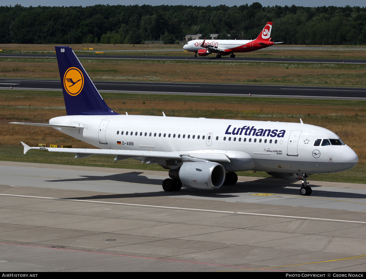 Aircraft Photo of D-AIBB | Airbus A319-112 | Lufthansa | AirHistory.net #96599