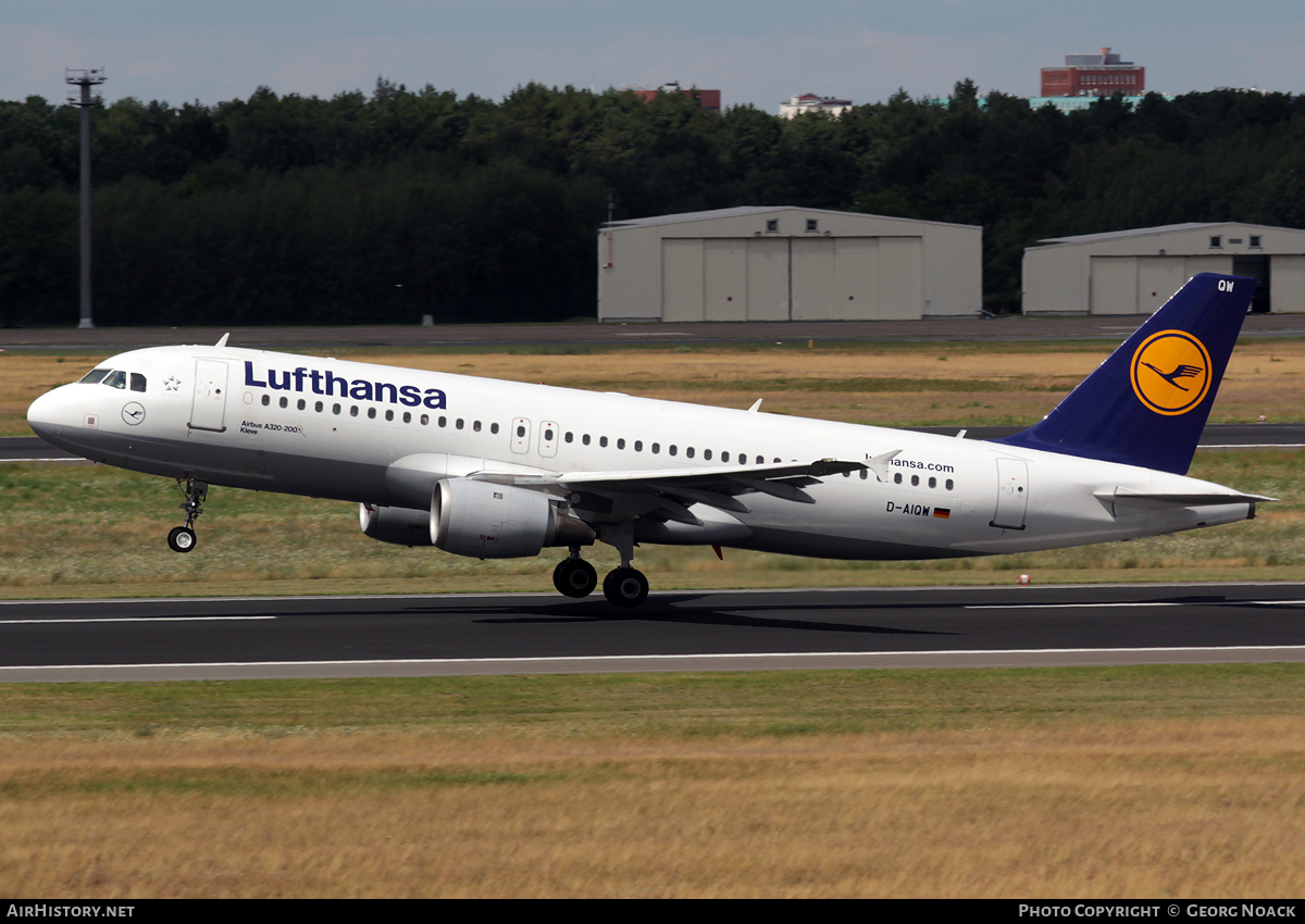 Aircraft Photo of D-AIQW | Airbus A320-211 | Lufthansa | AirHistory.net #96600