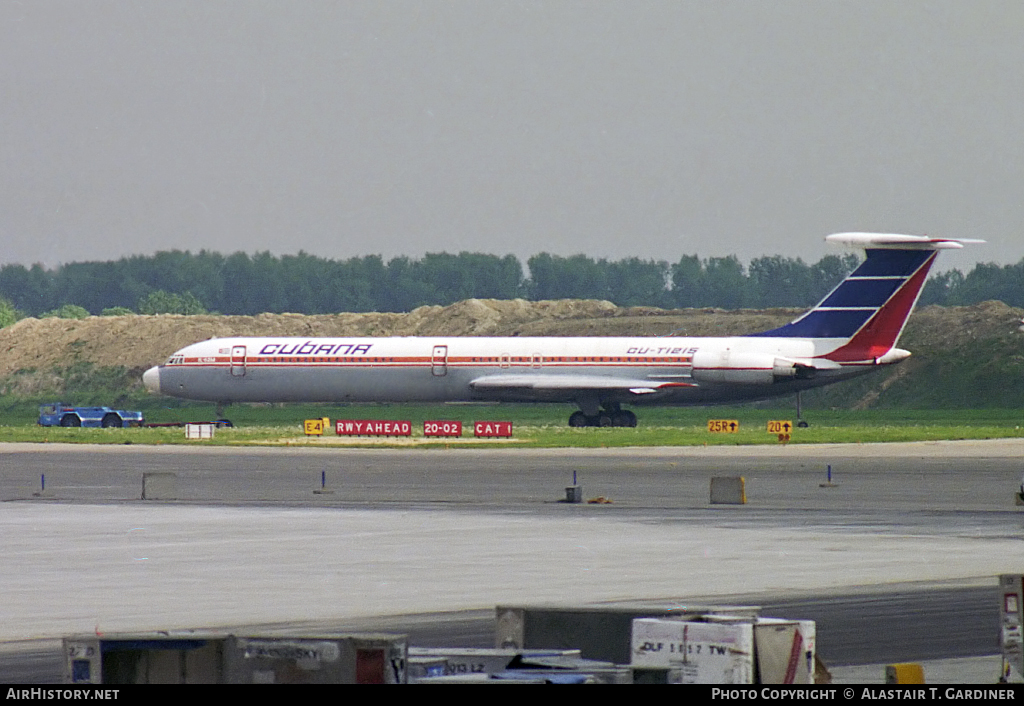 Aircraft Photo of CU-T1215 | Ilyushin Il-62M | Cubana | AirHistory.net #96630