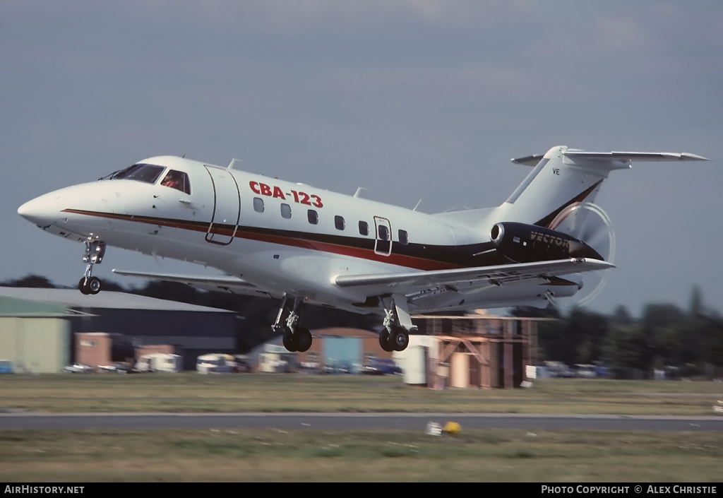 Aircraft Photo of PT-ZVE | Embraer-FMA CBA-123 Vector | Embraer | AirHistory.net #96634