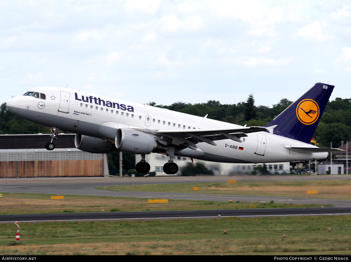 Aircraft Photo of D-AIBB | Airbus A319-112 | Lufthansa | AirHistory.net #96637