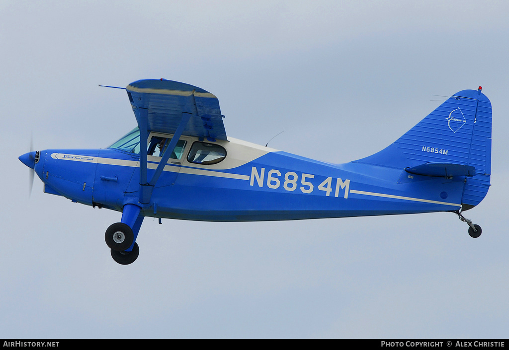 Aircraft Photo of N6854M | Stinson 108-3 | AirHistory.net #96641