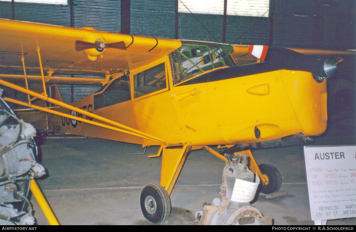 Aircraft Photo of CF-LGM / 16656 | Auster K Auster AOP6 | Canada - Air Force | AirHistory.net #96645