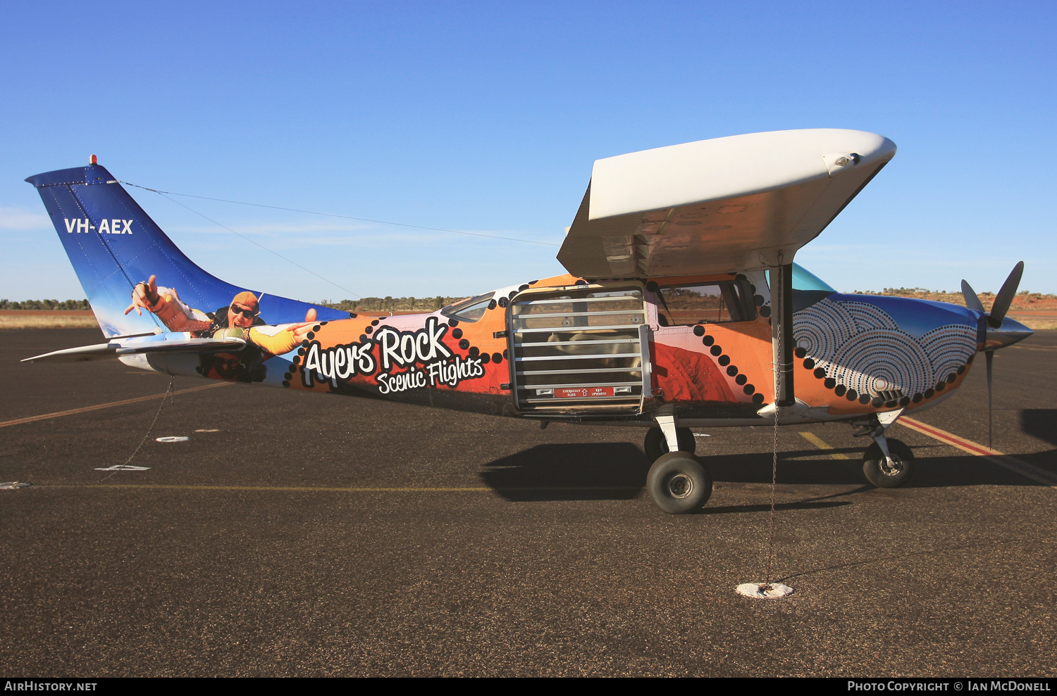 Aircraft Photo of VH-AEX | Cessna U206G Stationair 6 | Ayers Rock Scenic Flights | AirHistory.net #96647