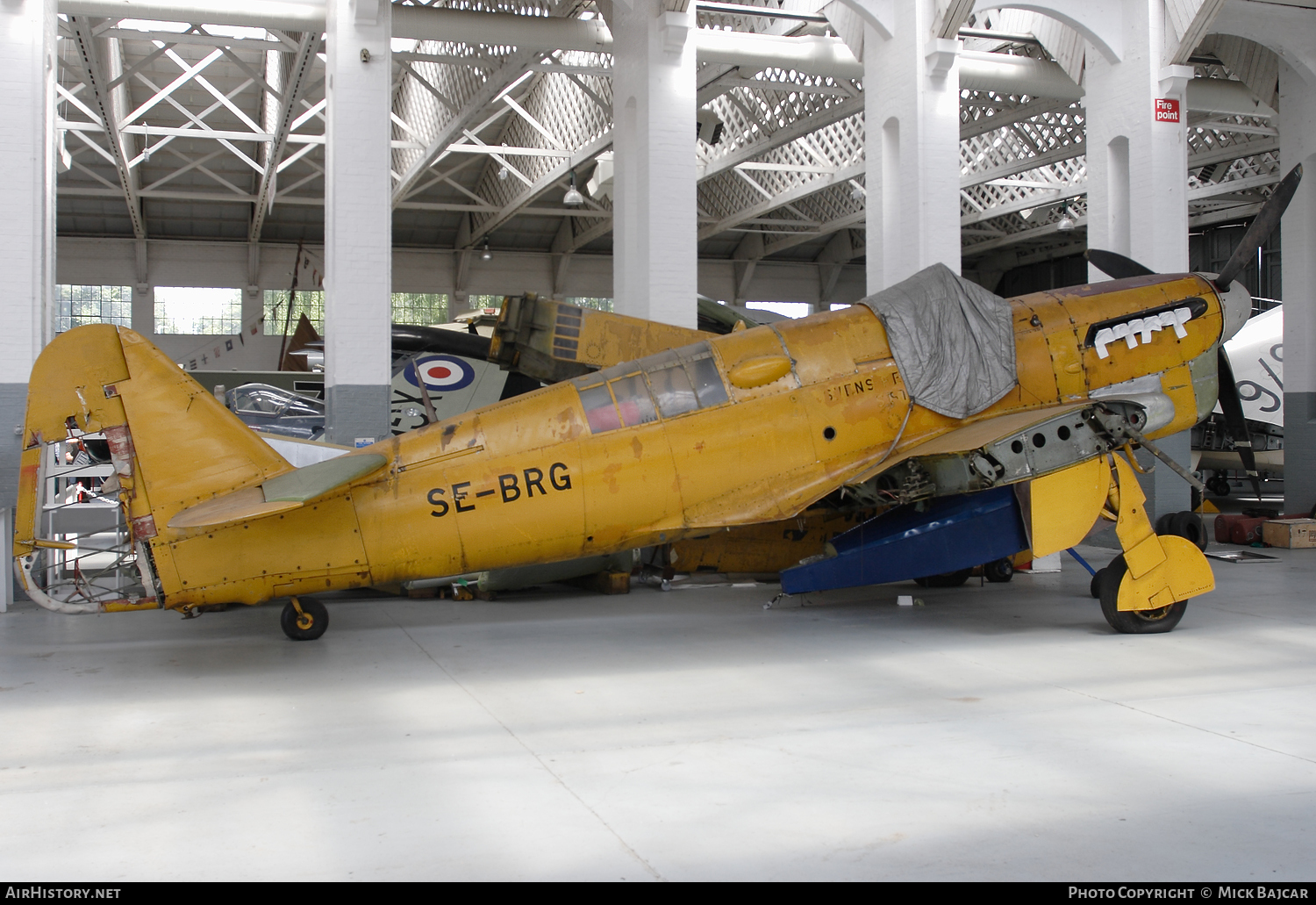 Aircraft Photo of SE-BRG | Fairey Firefly TT1 | Svensk Flygtjänst | AirHistory.net #96666