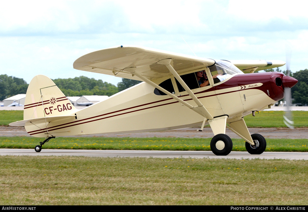 Aircraft Photo of CF-GAG | Piper PA-20 Pacer | AirHistory.net #96668
