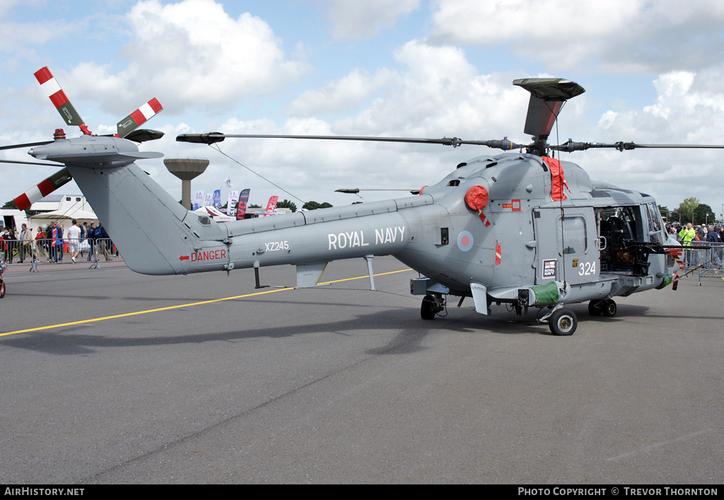 Aircraft Photo of XZ245 | Westland WG-13 Lynx HAS3GMS | UK - Navy | AirHistory.net #96669