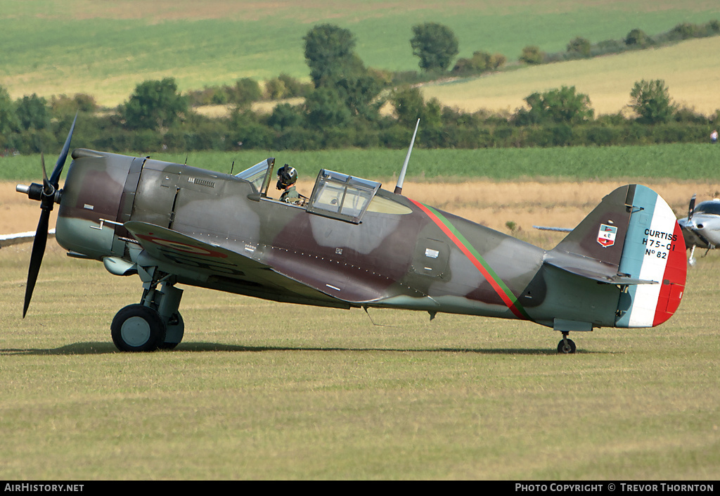 Aircraft Photo of G-CCVH / 82 | Curtiss Hawk 75A-1 | France - Air Force | AirHistory.net #96679