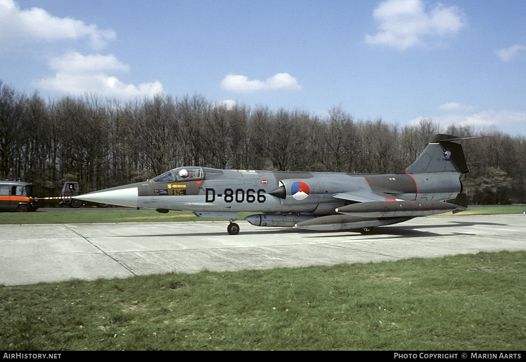 Aircraft Photo of D-8066 | Lockheed RF-104G Starfighter | Netherlands - Air Force | AirHistory.net #96710