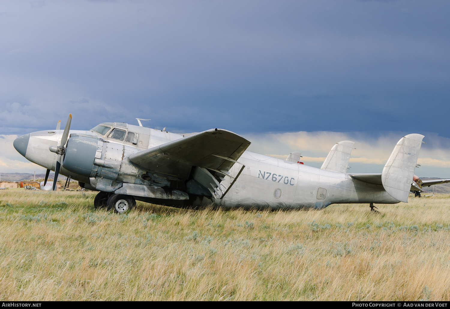 Aircraft Photo of N7670C | Lockheed PV-2(Ag) Harpoon | AirHistory.net #96714