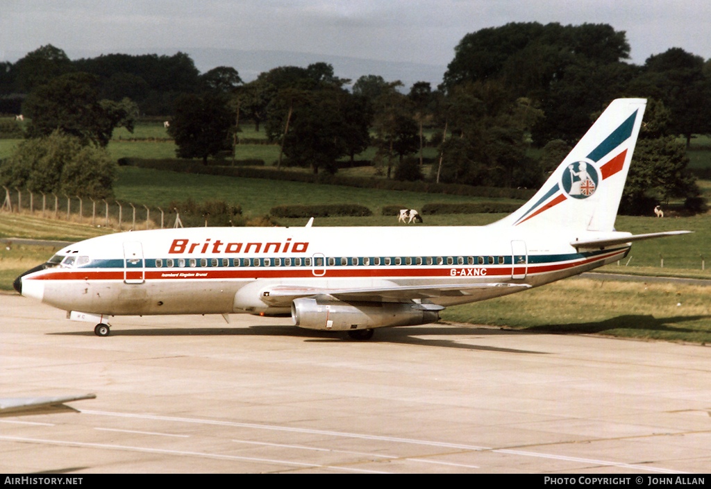 Aircraft Photo of G-AXNC | Boeing 737-204 | Britannia Airways | AirHistory.net #96729