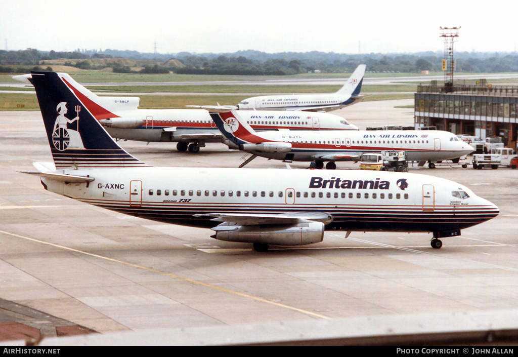 Aircraft Photo of G-AXNC | Boeing 737-204 | Britannia Airways | AirHistory.net #96730