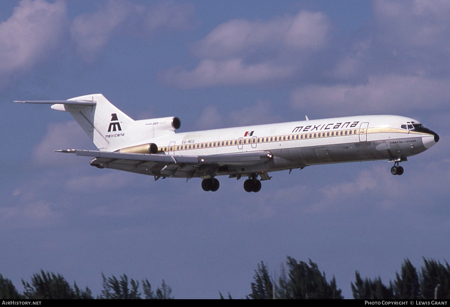 Aircraft Photo of XA-MEQ | Boeing 727-2Q4/Adv | Mexicana | AirHistory.net #96762