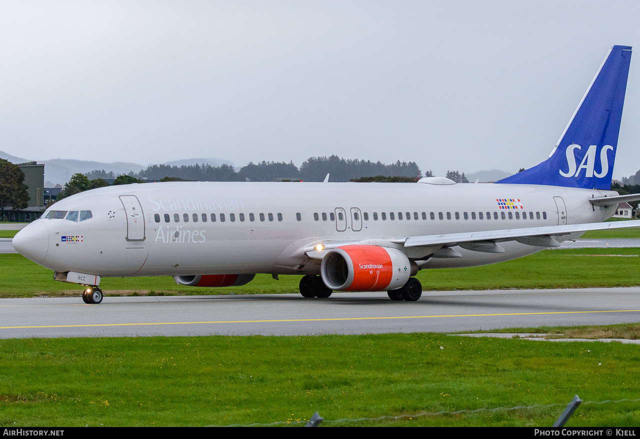 Aircraft Photo of LN-RCZ | Boeing 737-883 | Scandinavian Airlines - SAS | AirHistory.net #96763