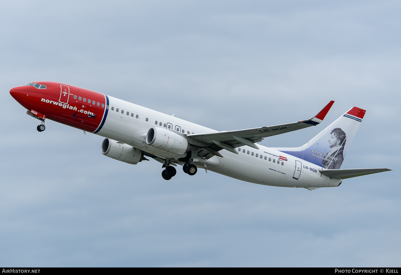 Aircraft Photo of LN-NGN | Boeing 737-8JP | Norwegian | AirHistory.net #96769