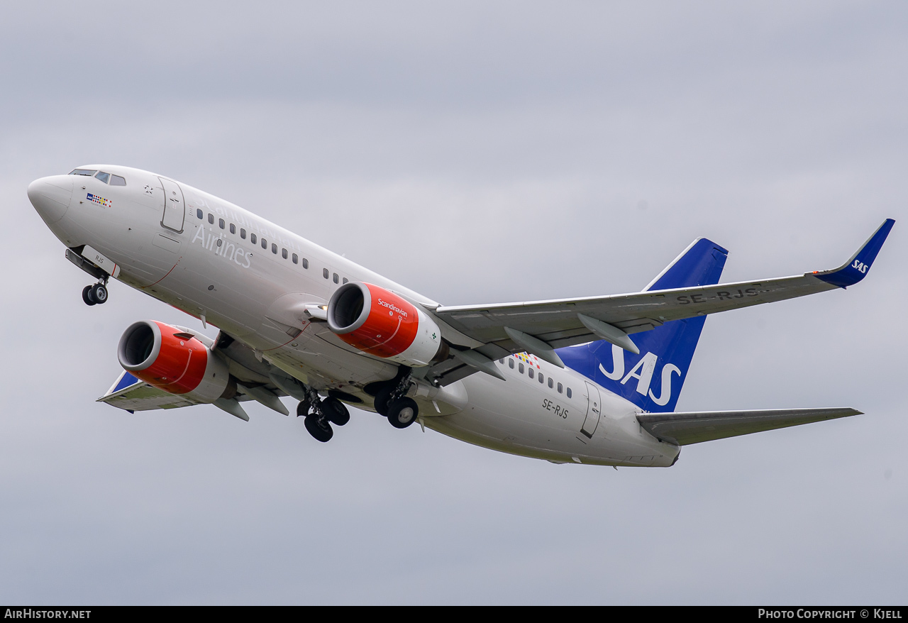 Aircraft Photo of SE-RJS | Boeing 737-76N | Scandinavian Airlines - SAS | AirHistory.net #96770