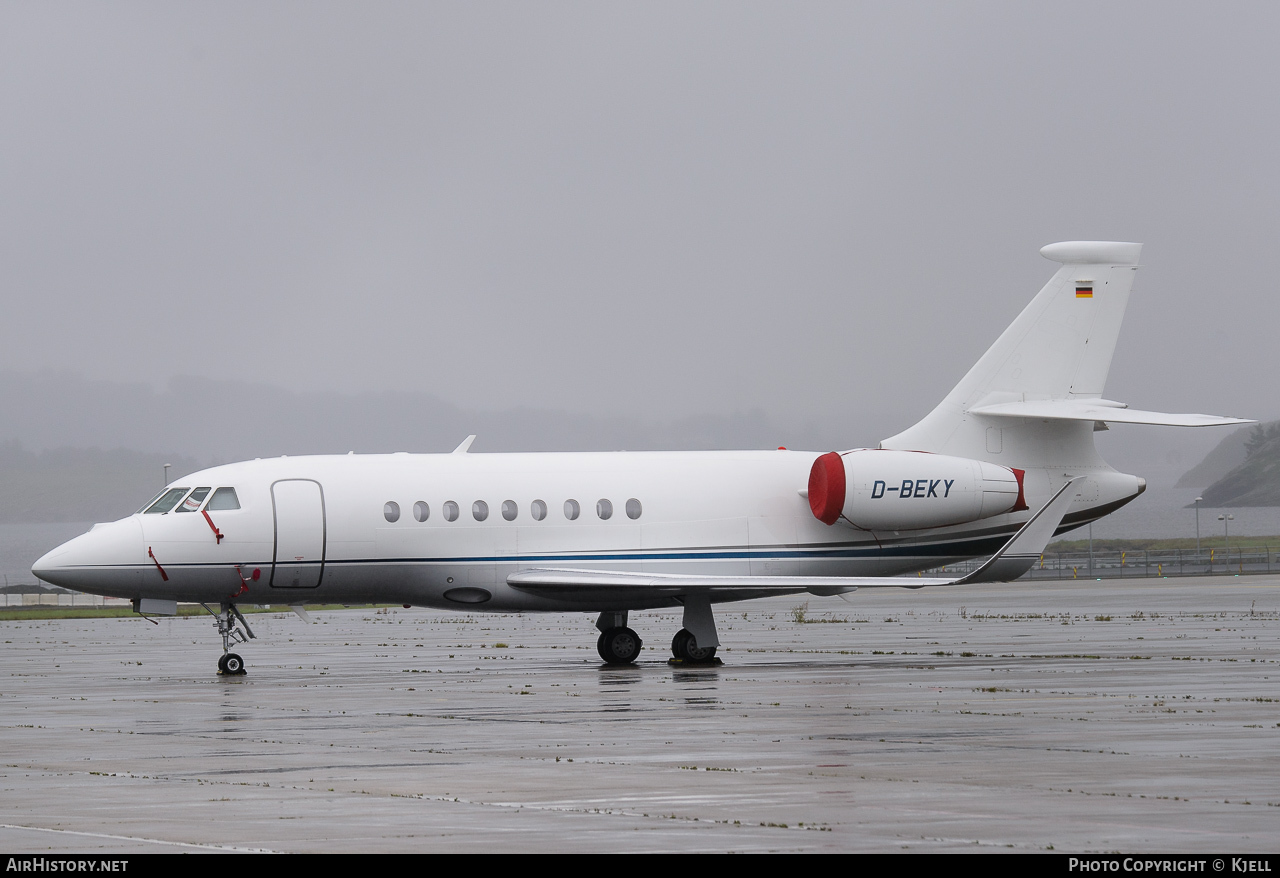 Aircraft Photo of D-BEKY | Dassault Falcon 2000LX | AirHistory.net #96773