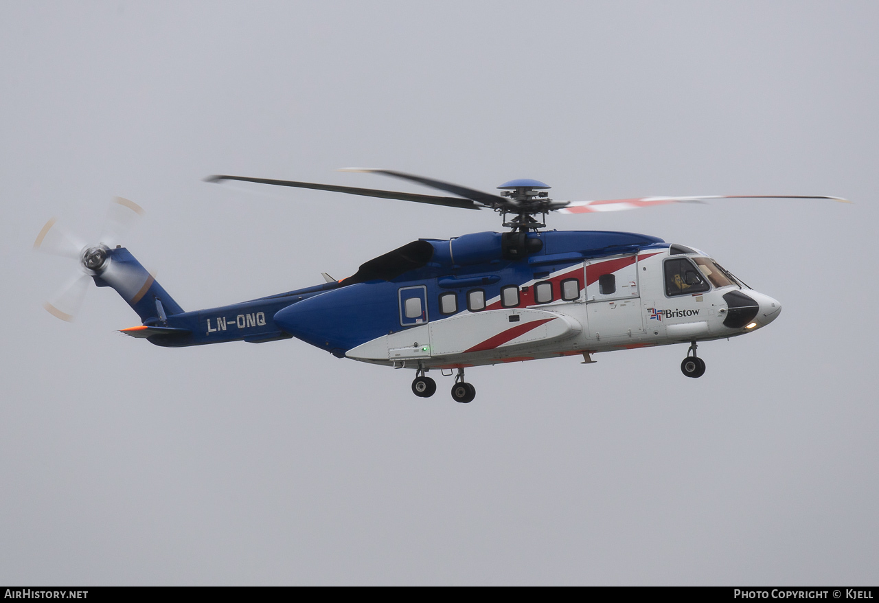 Aircraft Photo of LN-ONQ | Sikorsky S-92A | Bristow Helicopters | AirHistory.net #96775
