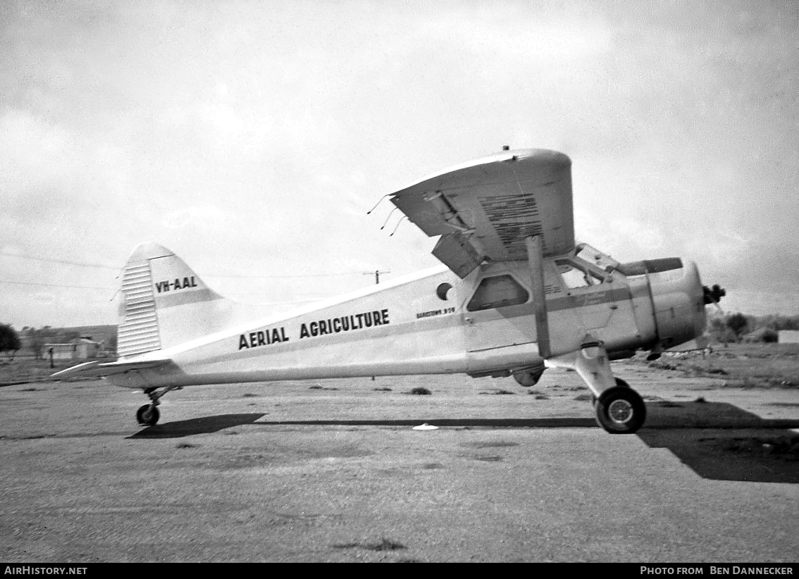 Aircraft Photo of VH-AAL | De Havilland Canada DHC-2 Beaver Mk1 | Aerial Agriculture | AirHistory.net #96780