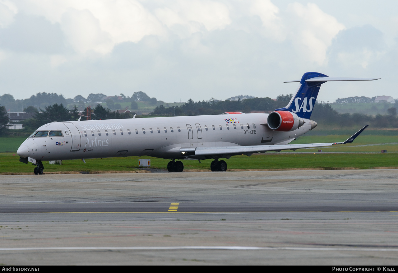 Aircraft Photo of OY-KFB | Bombardier CRJ-900 (CL-600-2D24) | Scandinavian Airlines - SAS | AirHistory.net #96797