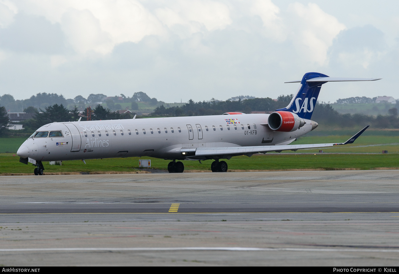Aircraft Photo of OY-KFB | Bombardier CRJ-900 (CL-600-2D24) | Scandinavian Airlines - SAS | AirHistory.net