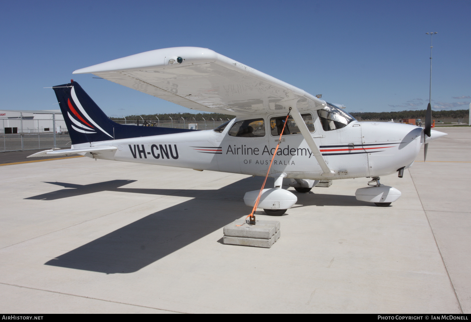 Aircraft Photo of VH-CNU | Cessna 172R Skyhawk | Airline Academy of Australia | AirHistory.net #96801