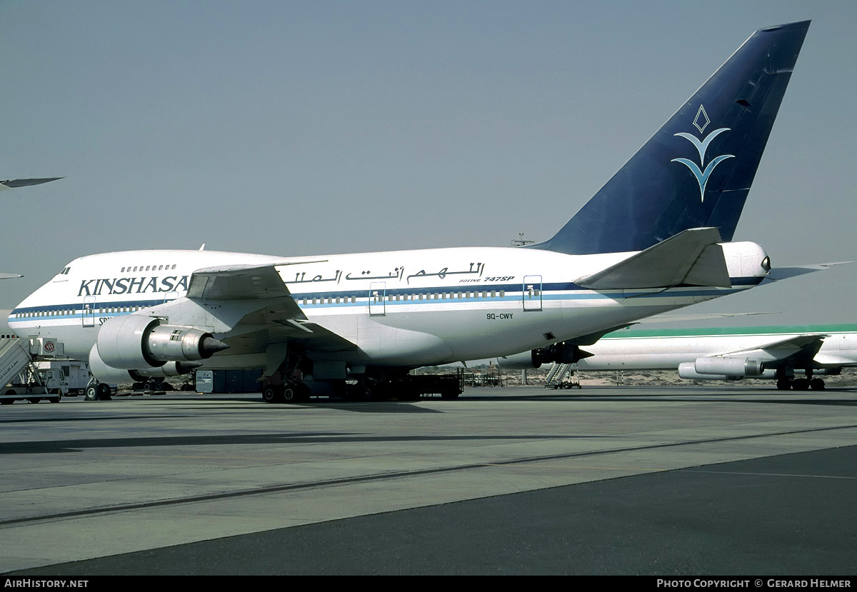 Aircraft Photo of 9Q-CWY | Boeing 747SP-09 | Kinshasa Airways | AirHistory.net #96835