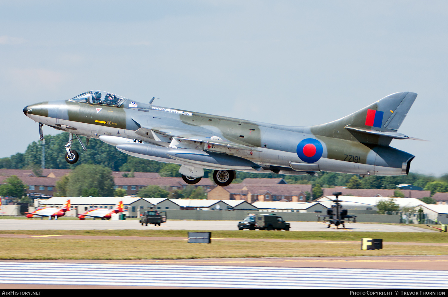 Aircraft Photo of ZZ191 | Hawker Hunter F58 | UK - Air Force | AirHistory.net #96841