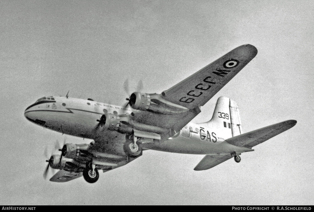 Aircraft Photo of WJ339 | Handley Page HP-67 Hastings C2 | UK - Air Force | AirHistory.net #96862