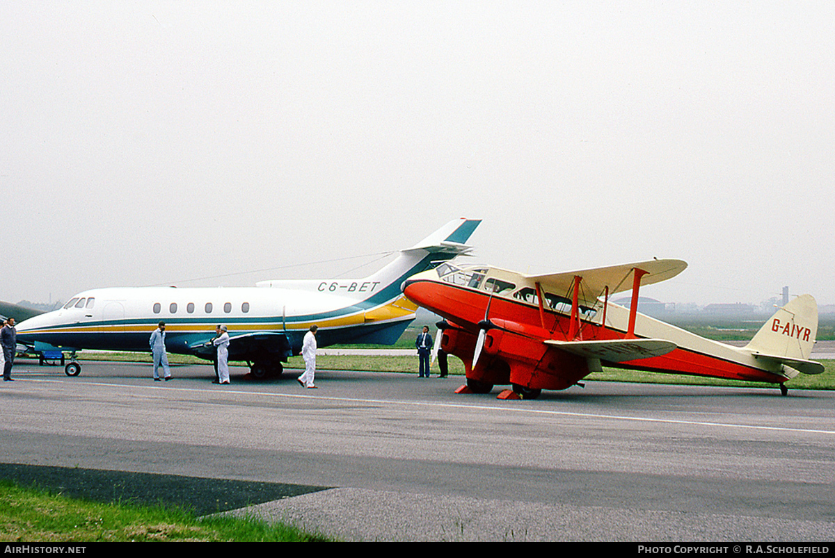 Aircraft Photo of G-AIYR | De Havilland D.H. 89A Dragon Rapide | AirHistory.net #96866