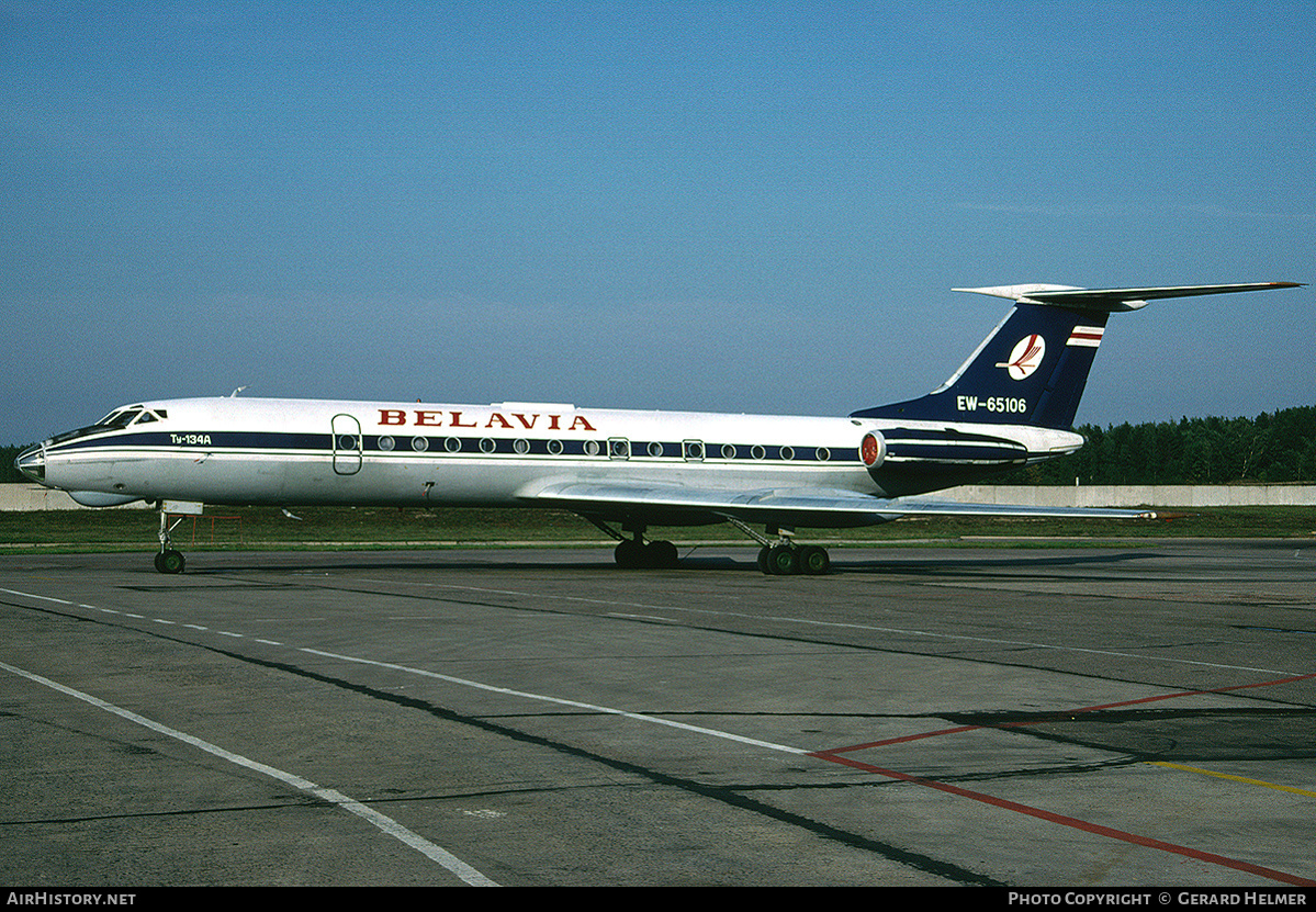 Aircraft Photo of EW-65106 | Tupolev Tu-134A | Belavia | AirHistory.net #96883
