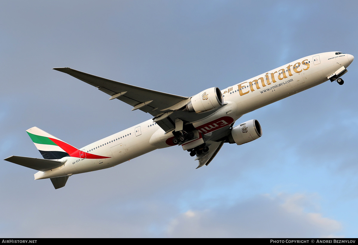Aircraft Photo of A6-ECS | Boeing 777-31H/ER | Emirates | AirHistory.net #96893