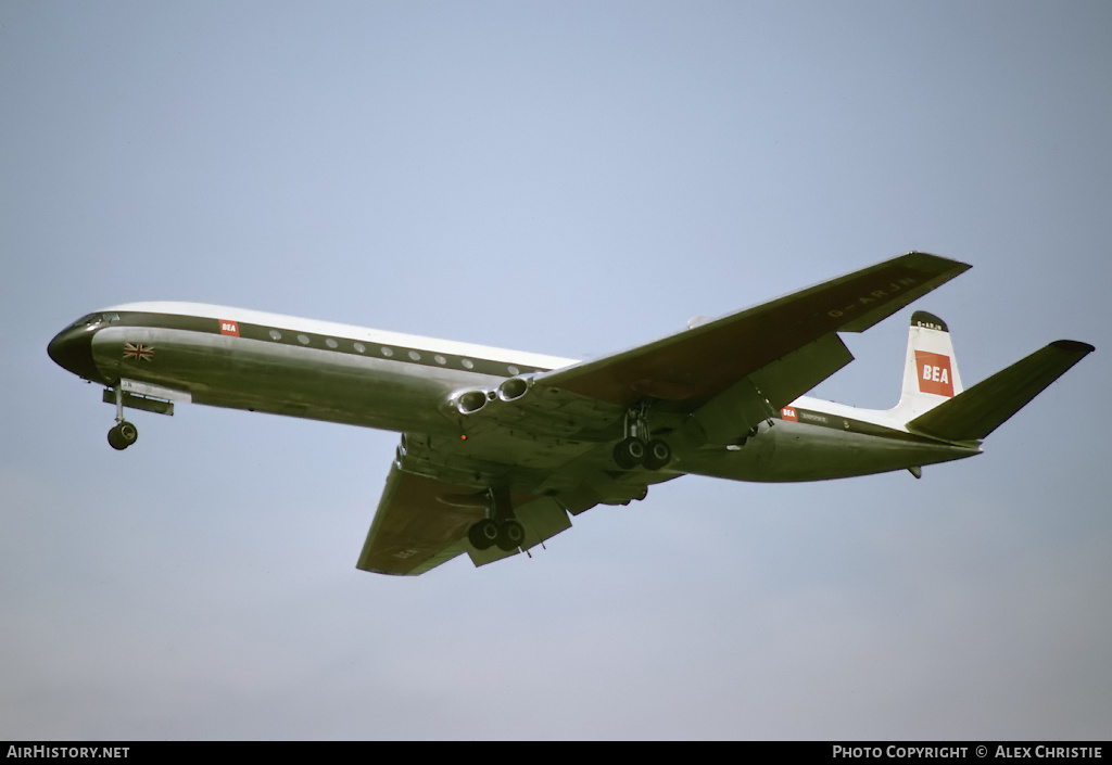Aircraft Photo of G-ARJN | De Havilland D.H. 106 Comet 4B | BEA - British European Airways | AirHistory.net #96901