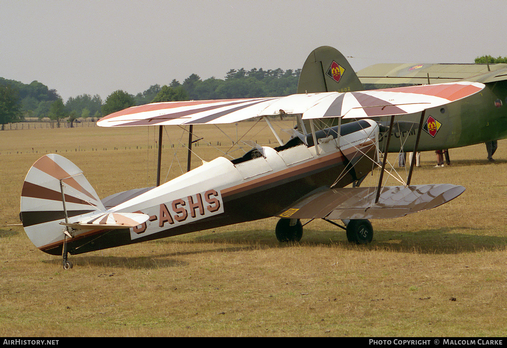 Aircraft Photo of G-ASHS | Stampe-Vertongen SV-4C | AirHistory.net #96902