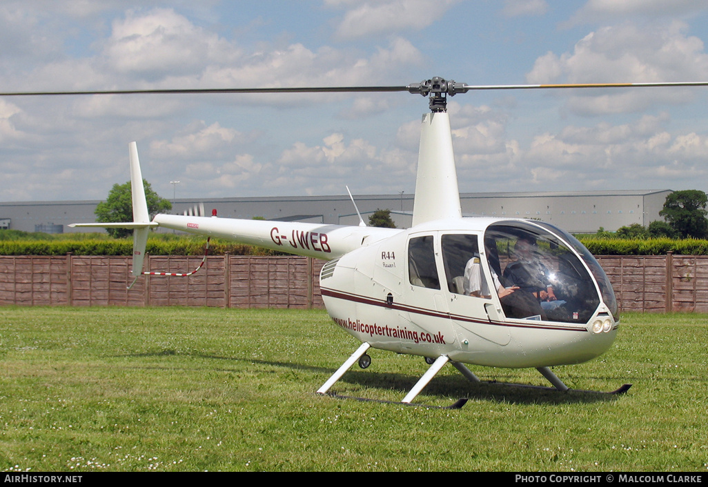 Aircraft Photo of G-JWEB | Robinson R-44 Raven | Hields Aviation | AirHistory.net #96917