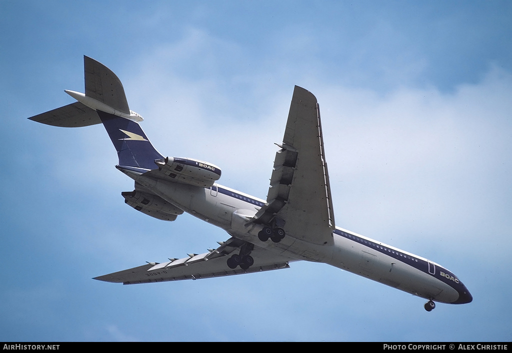 Aircraft Photo of G-ASGE | Vickers Super VC10 Srs1151 | BOAC - British Overseas Airways Corporation | AirHistory.net #96920