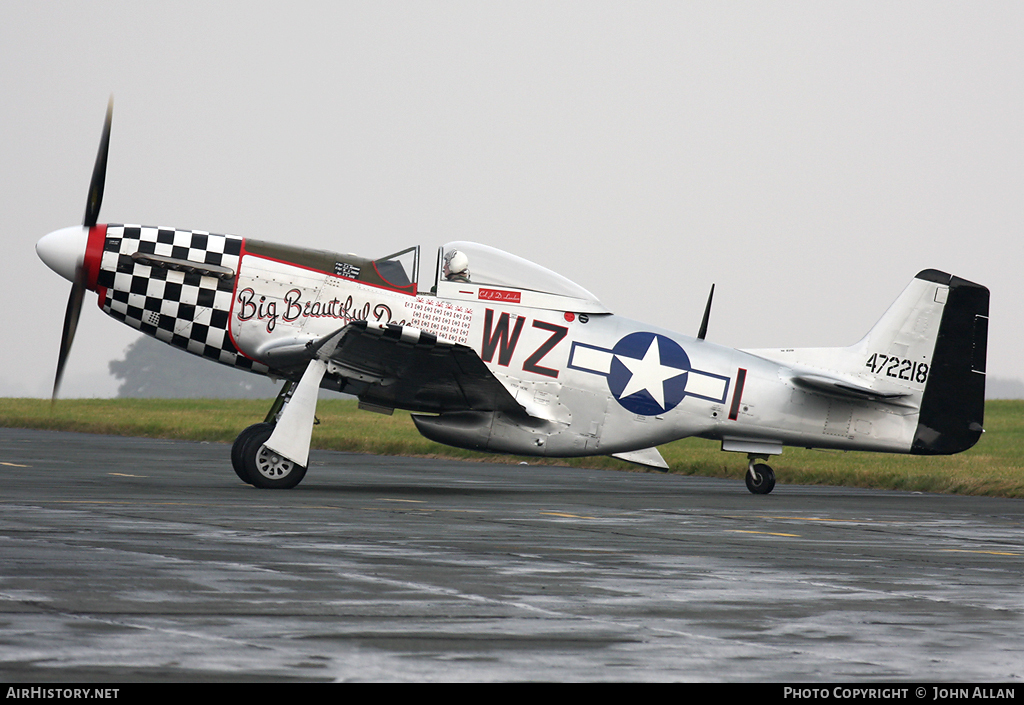 Aircraft Photo of G-HAEC / 472218 | Commonwealth CA-18 Mustang 22 (P-51D) | USA - Air Force | AirHistory.net #96937
