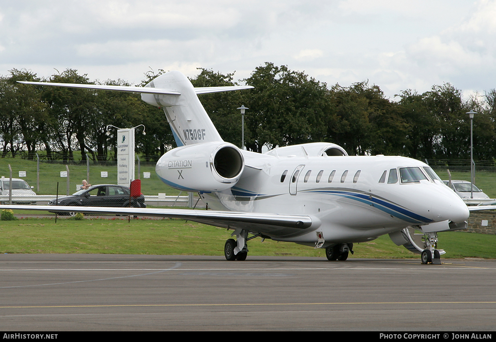 Aircraft Photo of N750GF | Cessna 750 Citation X | AirHistory.net #96941