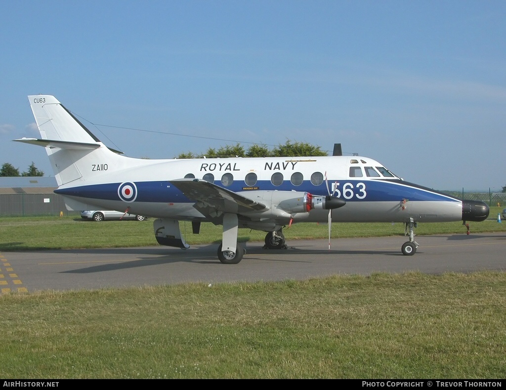 Aircraft Photo of ZA110 | Scottish Aviation HP-137 Jetstream T2 | UK - Navy | AirHistory.net #96949