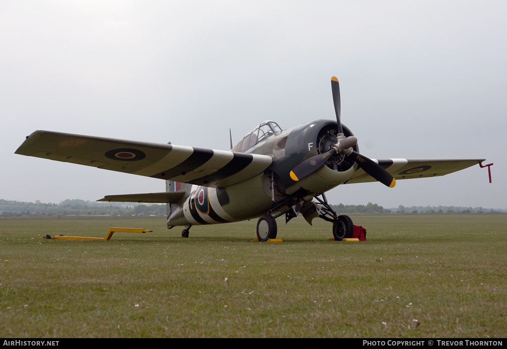 Aircraft Photo of G-RUMW / JV579 | Grumman FM-2 Wildcat | UK - Navy | AirHistory.net #96950