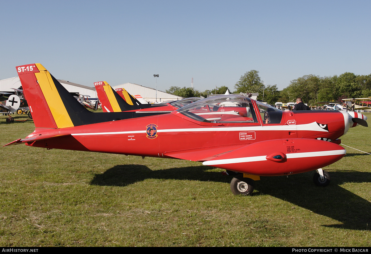 Aircraft Photo of ST-15 | SIAI-Marchetti SF-260M+ | Belgium - Air Force | AirHistory.net #96965