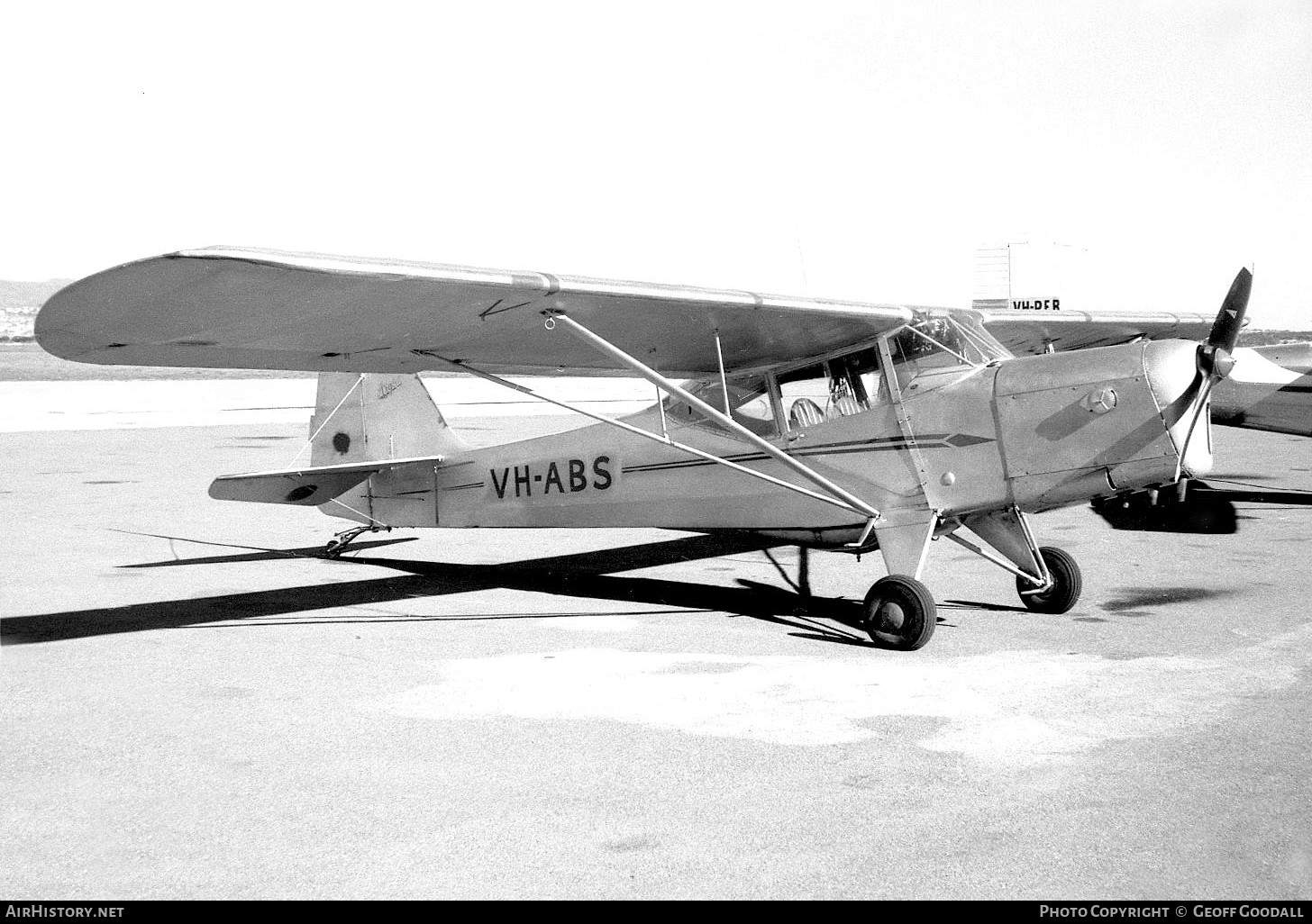 Aircraft Photo of VH-ABS | Auster J-1B Aiglet | AirHistory.net #96977