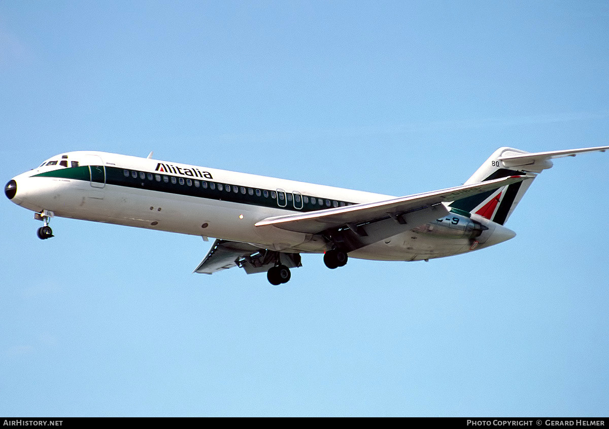 Aircraft Photo of I-DIBQ | McDonnell Douglas DC-9-32 | Alitalia | AirHistory.net #96989